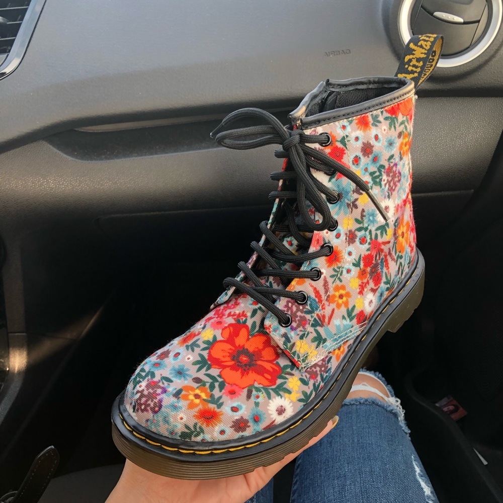 Floral Dr. Martens